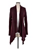 Bobeau Burgundy Cardigan Size M - photo 1