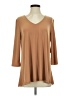 Assorted Brands Tan Orange 3/4 Sleeve Top Size S - photo 1