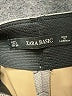 Zara Basic Plaid Gray Dress Pants Size L - photo 7