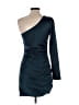 Lulus Solid Teal Cocktail Dress Size S - photo 2