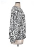 Ann Taylor LOFT Silver Long Sleeve Blouse Size XL - photo 4