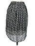Madewell 100% Silk Print Black Silk Skirt Size XS - photo 2