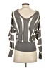WESC Stripes Gray Pullover Sweater Size S - photo 2