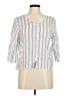 Universal Thread Blue 3/4 Sleeve Blouse Size M - photo 1