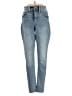 Express Solid Blue Jeans Size 0 - photo 1