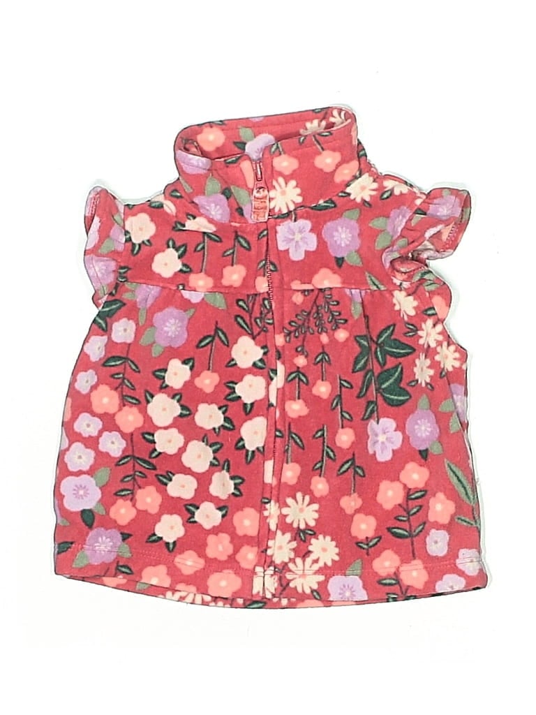 Pre-owned Carter's Babies' Vest In Pink