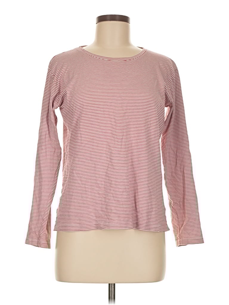 Pre-owned Lake Long Sleeve T-shirt In Pink