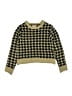 Assorted Brands Houndstooth Gold Pullover Sweater Size 12 - photo 1