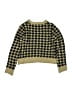 Assorted Brands Houndstooth Gold Pullover Sweater Size 12 - photo 2