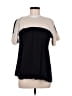MARNI Color Block Ivory Black Short Sleeve Top Size EU (IT) 40 / US 4 (estimated) - photo 1