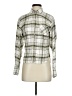 Rag & Bone Plaid Green Tan Long Sleeve Button-Down Shirt Size XS - photo 1