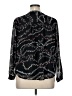 Cj Banks 100% Polyester Black 3/4 Sleeve Blouse Size 0X - photo 2