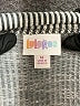 Lularoe Houndstooth Silver Long Sleeve Blouse Size M - photo 7