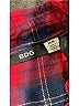 BDG 100% Cotton Plaid Red Long Sleeve Button-Down Shirt Size M - photo 7
