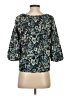 Lucky Brand Teal 3/4 Sleeve Top Size XS - photo 2