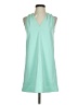 Blaque Label Solid Teal Casual Dress Size XS - photo 1