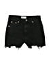 Zara Black Denim Shorts Size 2 - photo 1