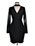 Guess Chevron-herringbone Black Cocktail Dress Size 6 - photo 1