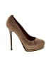 Fendi Brown Heels Size EU 39 1/2 - photo 1