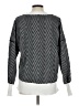 Unbranded Chevron-herringbone Black Pullover Sweater Size L - photo 2