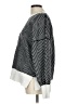 Unbranded Chevron-herringbone Black Pullover Sweater Size L - photo 5