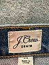 J.Crew Blue Denim Shorts Size 28 waist - photo 3