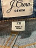 J.Crew Blue Denim Shorts Size 28 waist - photo 4