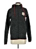 Assorted Brands 100% Polyester Gray Black Zip Up Hoodie Size XS - photo 1