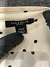 Ann Taylor 100% Polyester Polka Dots Ivory Long Sleeve Blouse Size XS - photo 7