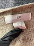 H&M L.O.G.G. Metallic Tan Pullover Sweater Size S - photo 7