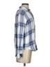 Rails 100% Rayon Plaid Blue Long Sleeve Button-Down Shirt Size S - photo 4