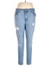 Levi's Hearts Blue Jeans Size 33 waist - photo 1