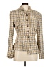 Peter Nygard Tweed Gold Blazer Size 8 - photo 1