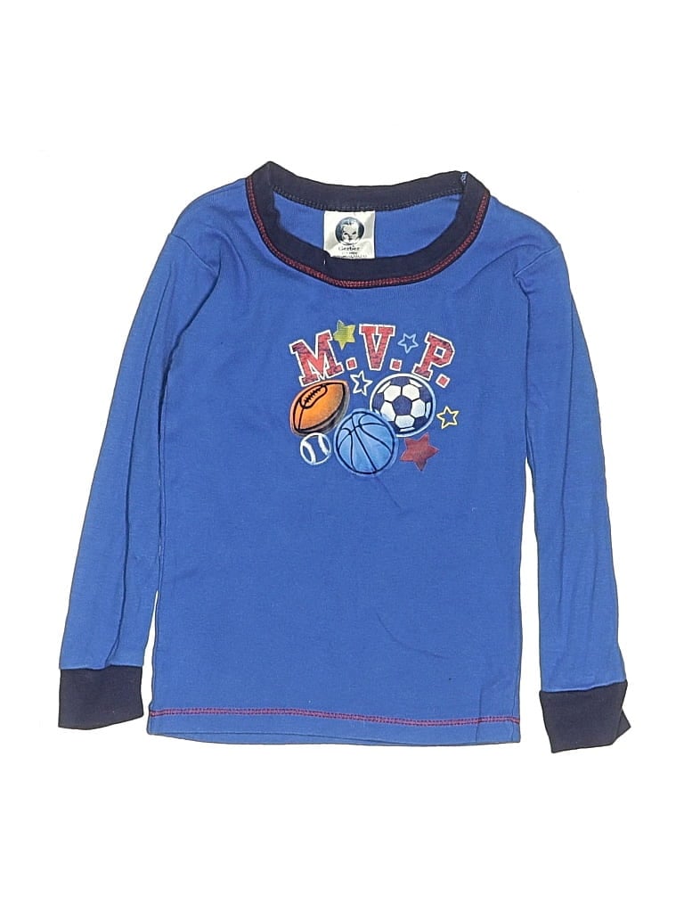 Pre-owned Gerber Kids' Long Sleeve T-shirt In Blue