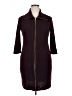 Ellen Tracy 100% Acrylic Burgundy Coat Size XL (petite) - photo 1