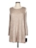 Alfani 100% Polyester Tan Long Sleeve Top Size L - photo 2