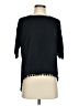 French Connection 100% Polyester Blue Black 3/4 Sleeve Top Size S - photo 1