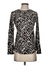 Chico's 100% Cotton Black Long Sleeve Top Size Sm (0) - photo 1