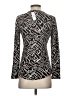 Chico's 100% Cotton Black Long Sleeve Top Size Sm (0) - photo 2