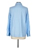 Unbranded 100% Polyester Blue Long Sleeve Blouse Size L - photo 2