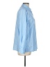 Unbranded 100% Polyester Blue Long Sleeve Blouse Size L - photo 4