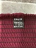 Shein 100% Polyester Burgundy Long Sleeve Blouse Size 4 - photo 7