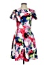 Milly Floral Pink Cocktail Dress Size 8 - photo 1