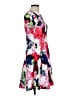 Milly Floral Pink Cocktail Dress Size 8 - photo 4