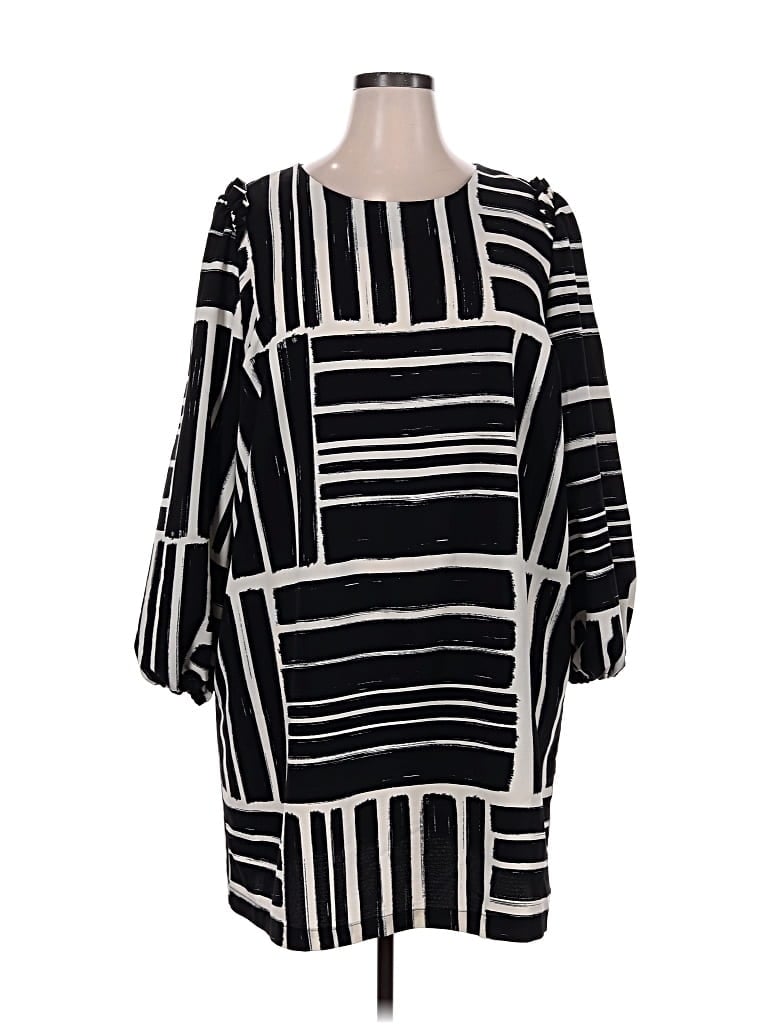 Pre-owned Eloquii Casual Dress In Black