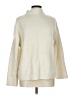 Ann Taylor LOFT Ivory Turtleneck Sweater Size L - photo 1