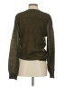 Press Metallic Green Pullover Sweater Size S - photo 2