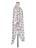 Kaari Blue 100% Polyester White Kimono Size M - photo 4