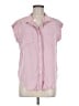 Jachs Girlfriend 100% Rayon Pink Sleeveless Button-Down Shirt Size M - photo 1