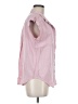 Jachs Girlfriend 100% Rayon Pink Sleeveless Button-Down Shirt Size M - photo 4